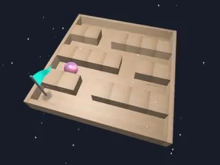 3D 迷宮操控
