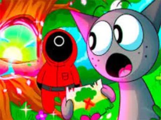 當 Sprunki 遇上魷魚遊戲