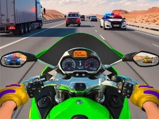 摩托車高速公路競速遊戲