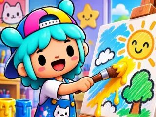 Toca 著色本