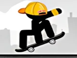 火柴人滑板城市