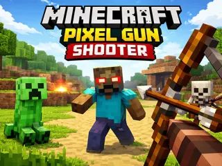 Minecraft 像素槍戰射擊
