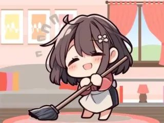 房間大掃除
