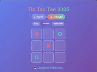 Tic Tac Toe 2025
