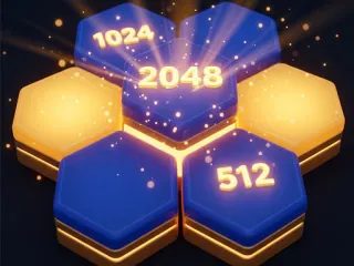 Hexa Merge 2048: Puzzle