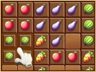 Fruit Block Tetra Puzzle