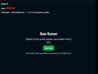 Gem Runner