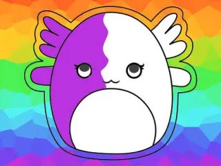 Squishmallow Coloring Book