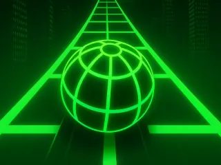 Neon Ball Slope