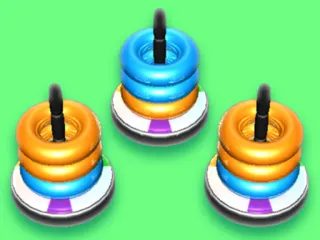 Hoop Stack Sort Puzzle Game